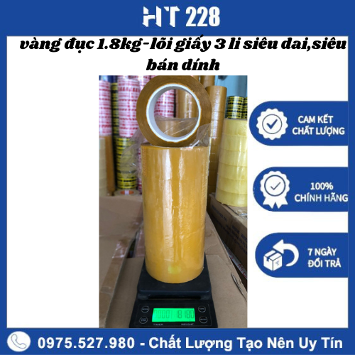 Băng dính 0.3kg/ cuộn. cây 6 cuộn 1.8kg