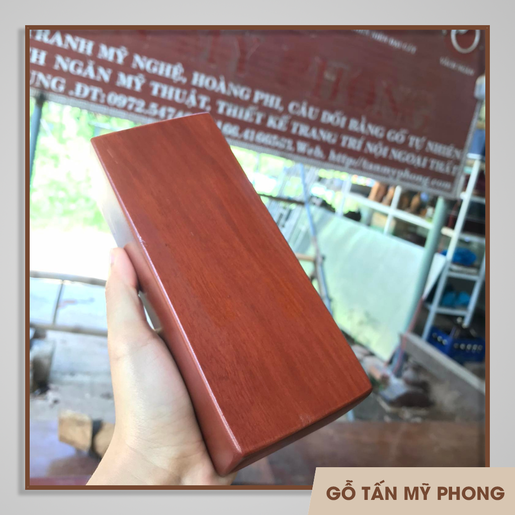 Cục gỗ ủi đồ xịn giá xưởng 5x7x18cm | Cục gỗ phủ bóng | Cục gỗ chặn giấy | Cục gỗ làm đồ decor 5cm, 7cm