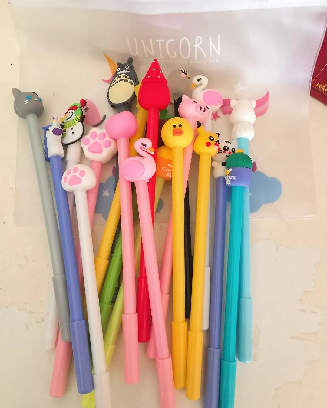 Bút bi nước cute nhiều mẫu ngộ nghĩnh