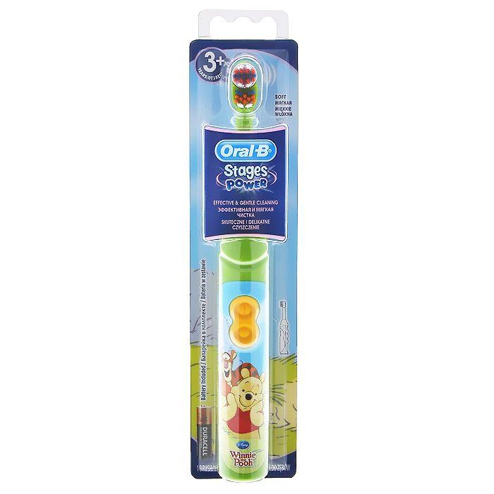 Bàn chải trẻ em bằng pin braun oral b stages power disney 3+