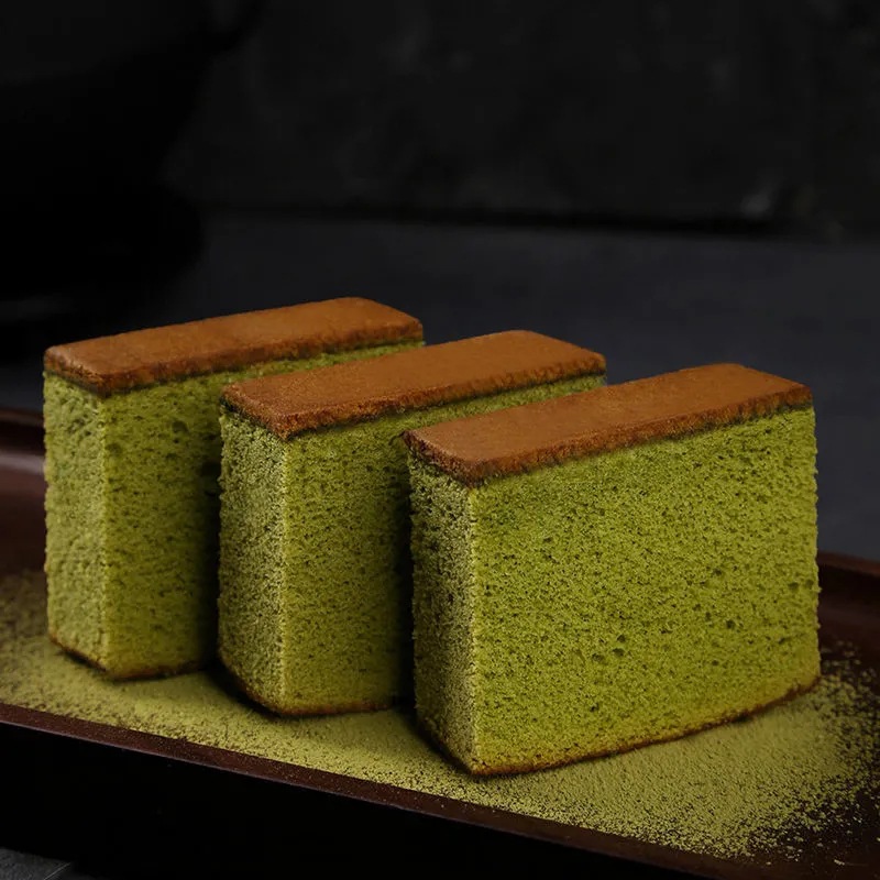 ( FREESHIP ) Bánh bông lan matcha - Hộp 10 chiếc