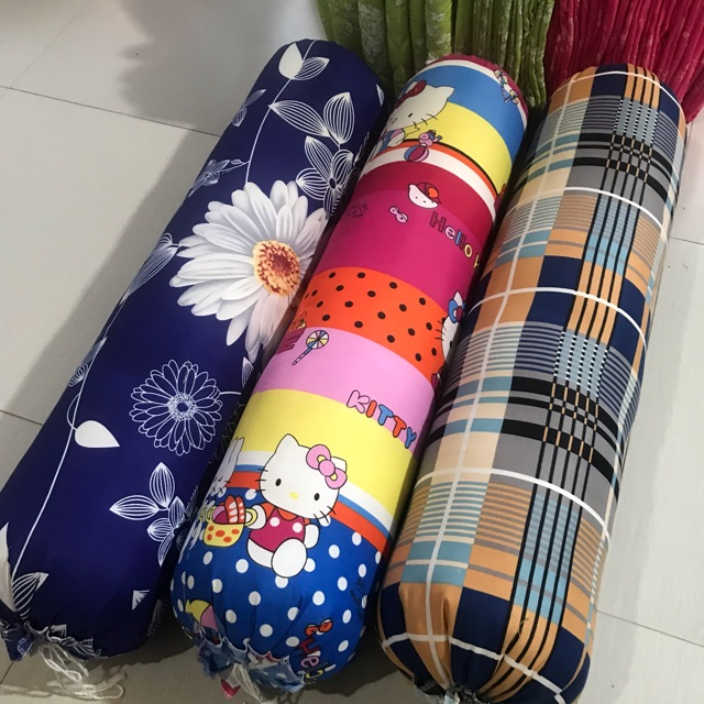 Gối ôm lớn 1m đẹp tặng kèm vỏ gối cotton