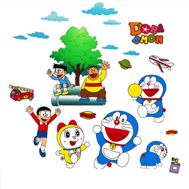 Decal Doremon và các bạn