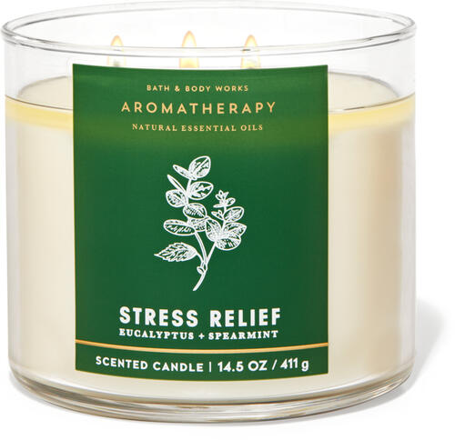Nến thơm 3 bấc bath & body works spearmint