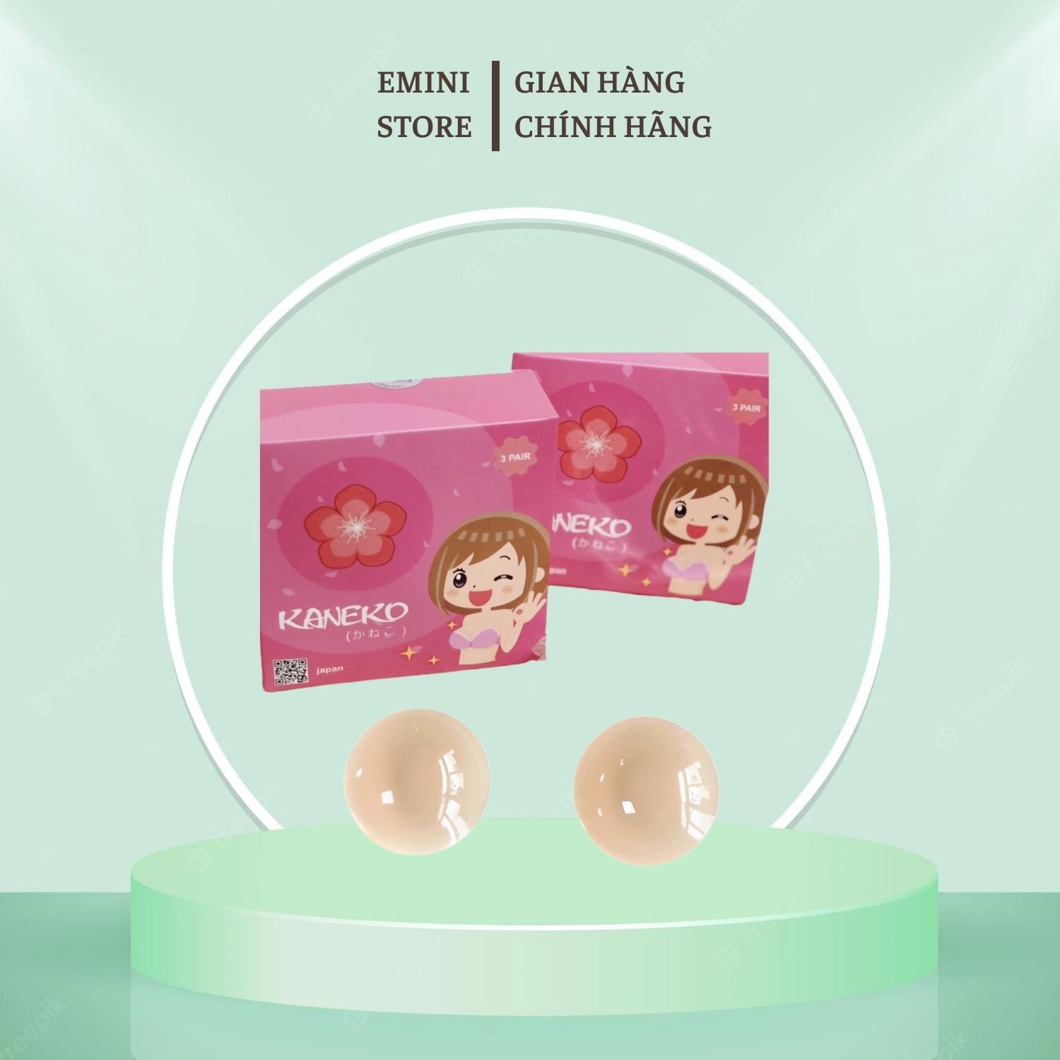 Dán ti silicon nhiệt tự thân kaneko nhật bản dán ti siêu mỏng ôm khít, tái sử dụng nhiều lần hộp 2 cặp