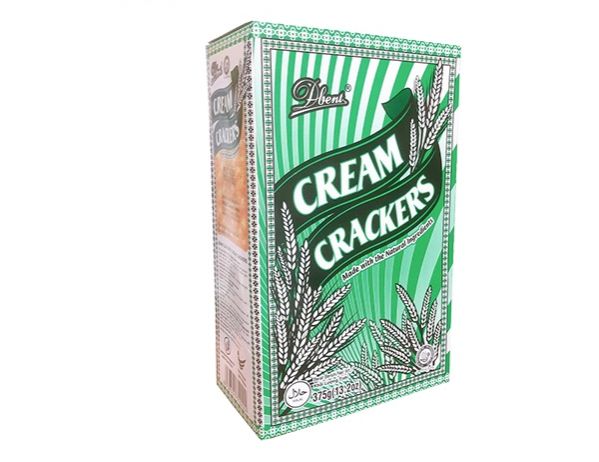 Bánh lúa lạt ăn kiêng dbent cream crackers hộp 375g