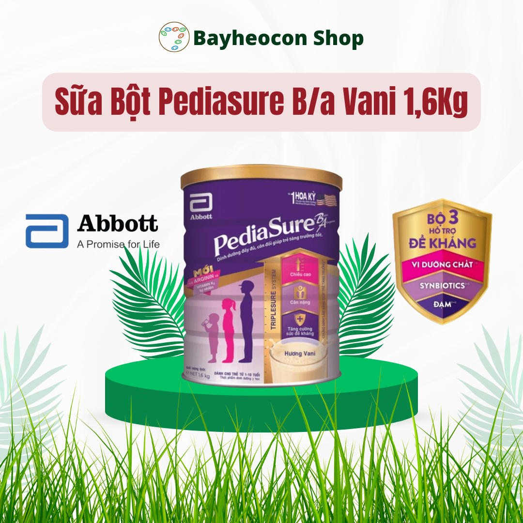 Sữa bột pediasure b/a 1.6kg
