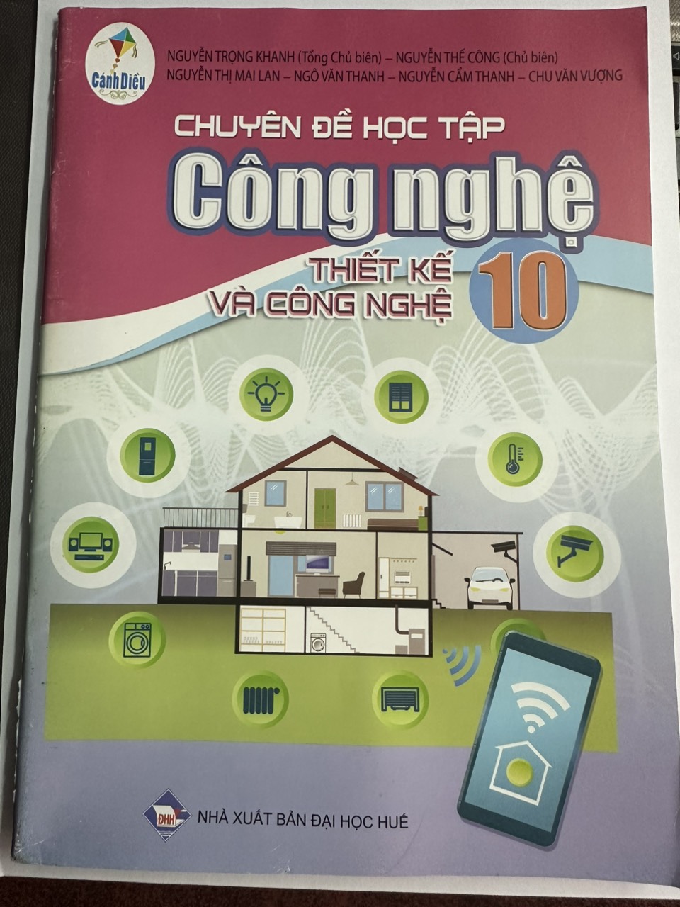 Sách giáo khoa Chuyên đề học tập Công nghệ 10- thiết kế và công nghệ- Cánh Diều (Kèm nilon bọc sách)