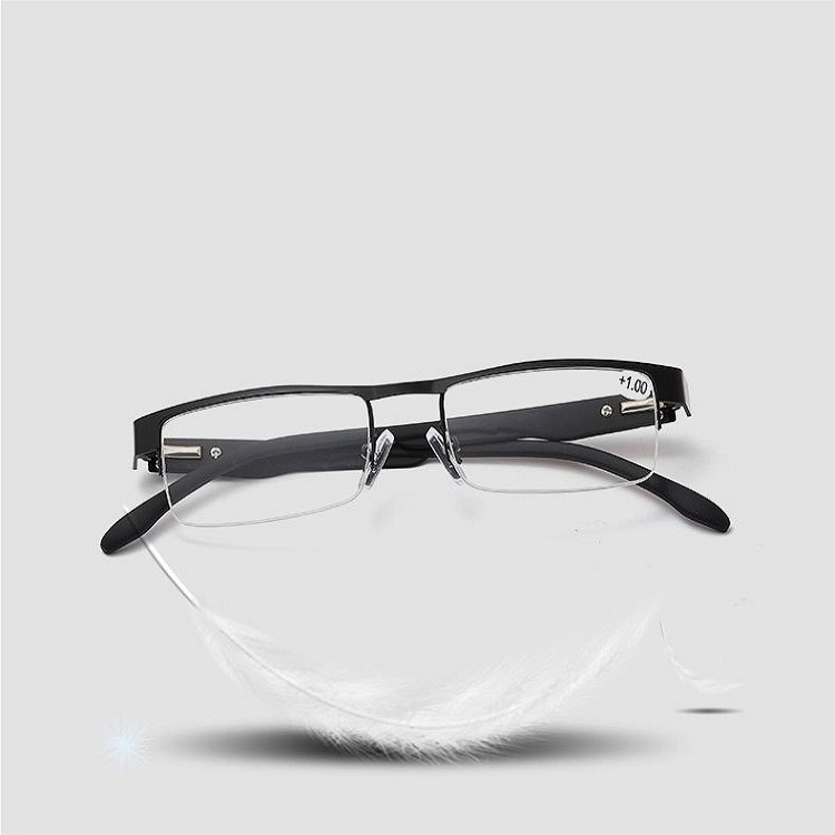 Kính viễn thị lão thị nhật bản nam nữ nửa viền cao cấp Nhật bản loại I cực chất lượng  cực bền mắt cực sáng kiểu dáng thể thao cực dễ đeo và cực nhẹ