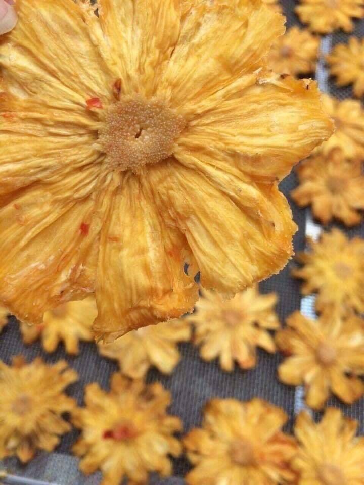 500G Thơm sấy muối ớt không đường