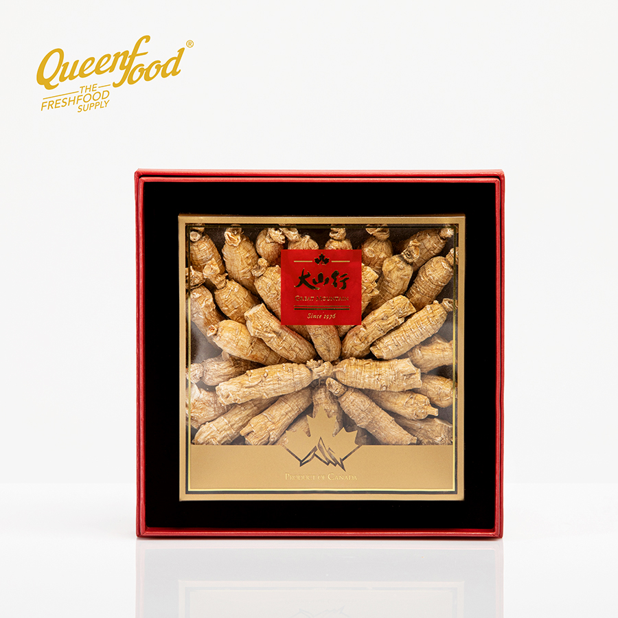 [HCM]Nhân Sâm Khô Củ Ngắn 110 Canada Great Muontain 150gr/ Hộp Canada