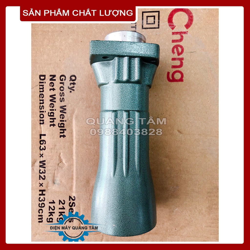 Vỏ nhôm thân trên lỗ ốc 8mm và 10mm lắp máy đục bê tông dòng ph65