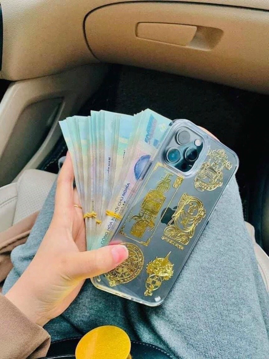 Bộ 4 linh phù thần tài giữ của + .t.i.ề.n. vô + tình duyên + chuyển vận - linh phù tài lộc