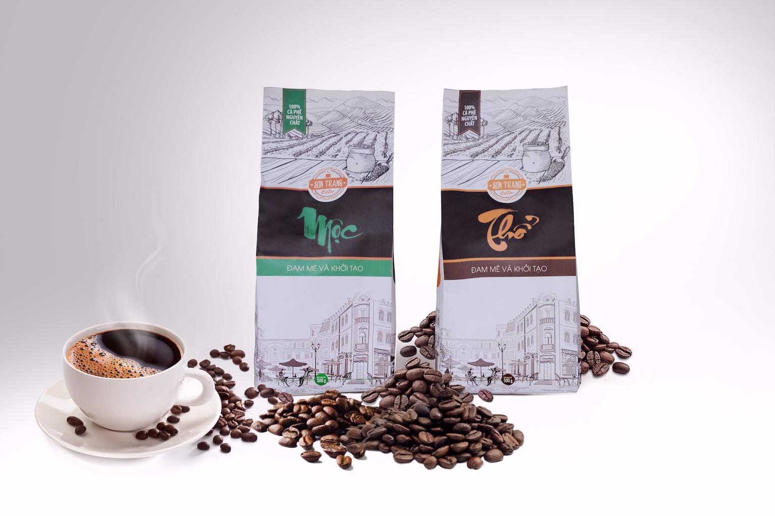Cà phê rang xay - coffee sơn trang - cà phê mộc - cà phê thổ