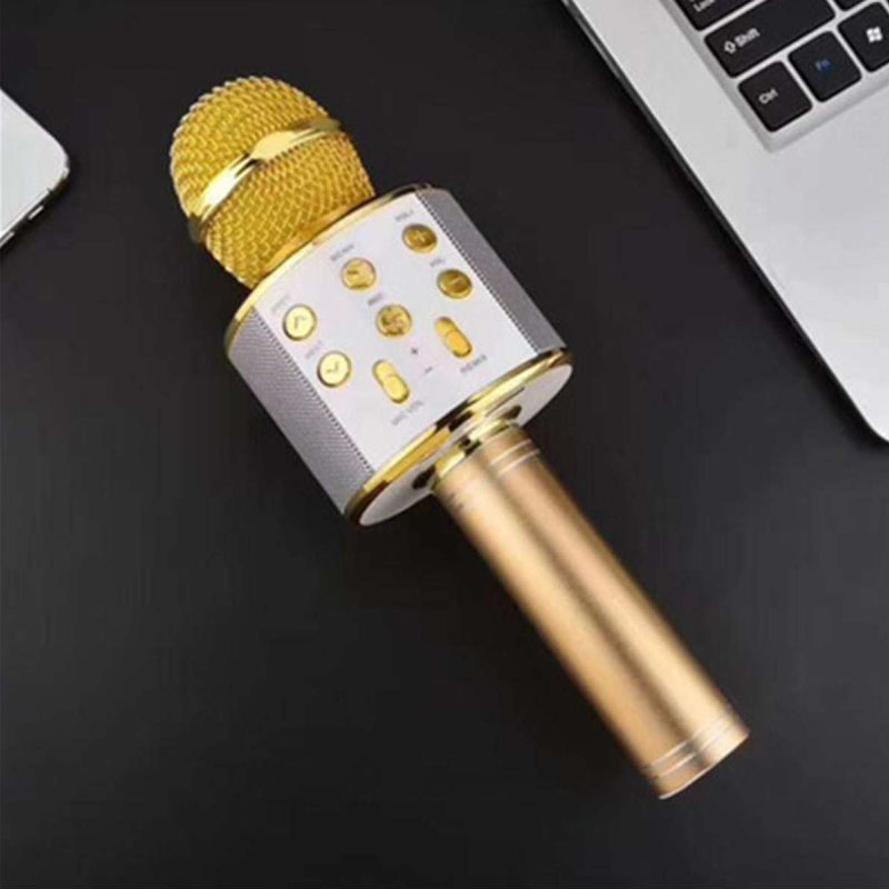Mic Hát Karaoke, Micro Karaoke Kèm Loa Bluetooth Kèm Loa Bluetooth 3 trong 1 Âm thanh cực đỉnh