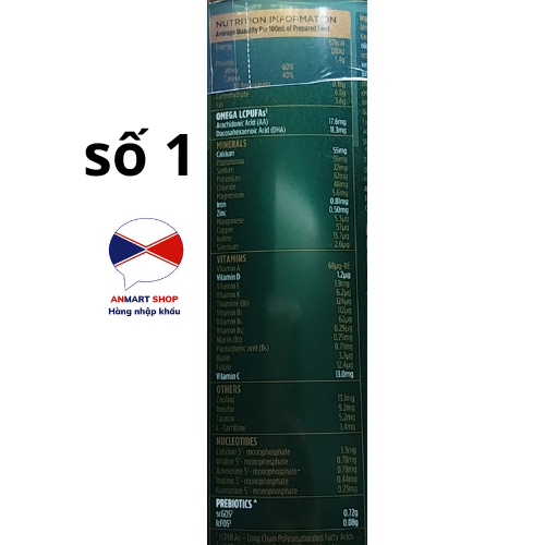 Sữa Hữu Cơ Aptamil Essensis Organic số 1,2,3,4 Tăng Đề Kháng 900G Nhập Khẩu Úc Hàng Air Date Mới Nhất Thị Trường