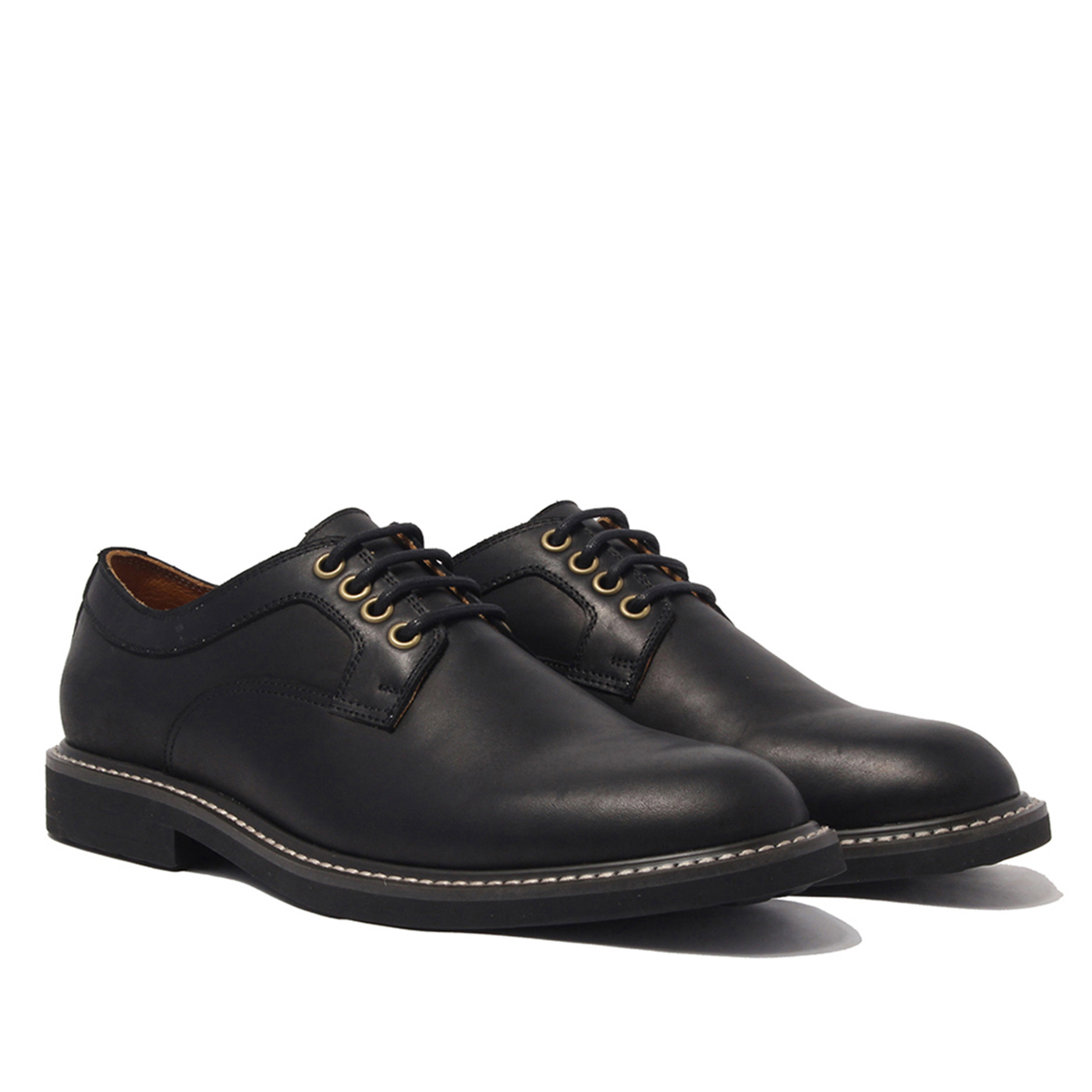Giày Tây Cổ Điển Banuli Nam Plain Toe Derby B1PD2M0