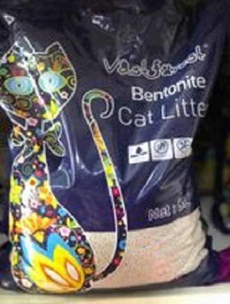 Cát vệ sinh cho mèo Bentonite Cat Liter 5L(3.6kg)-Lavender