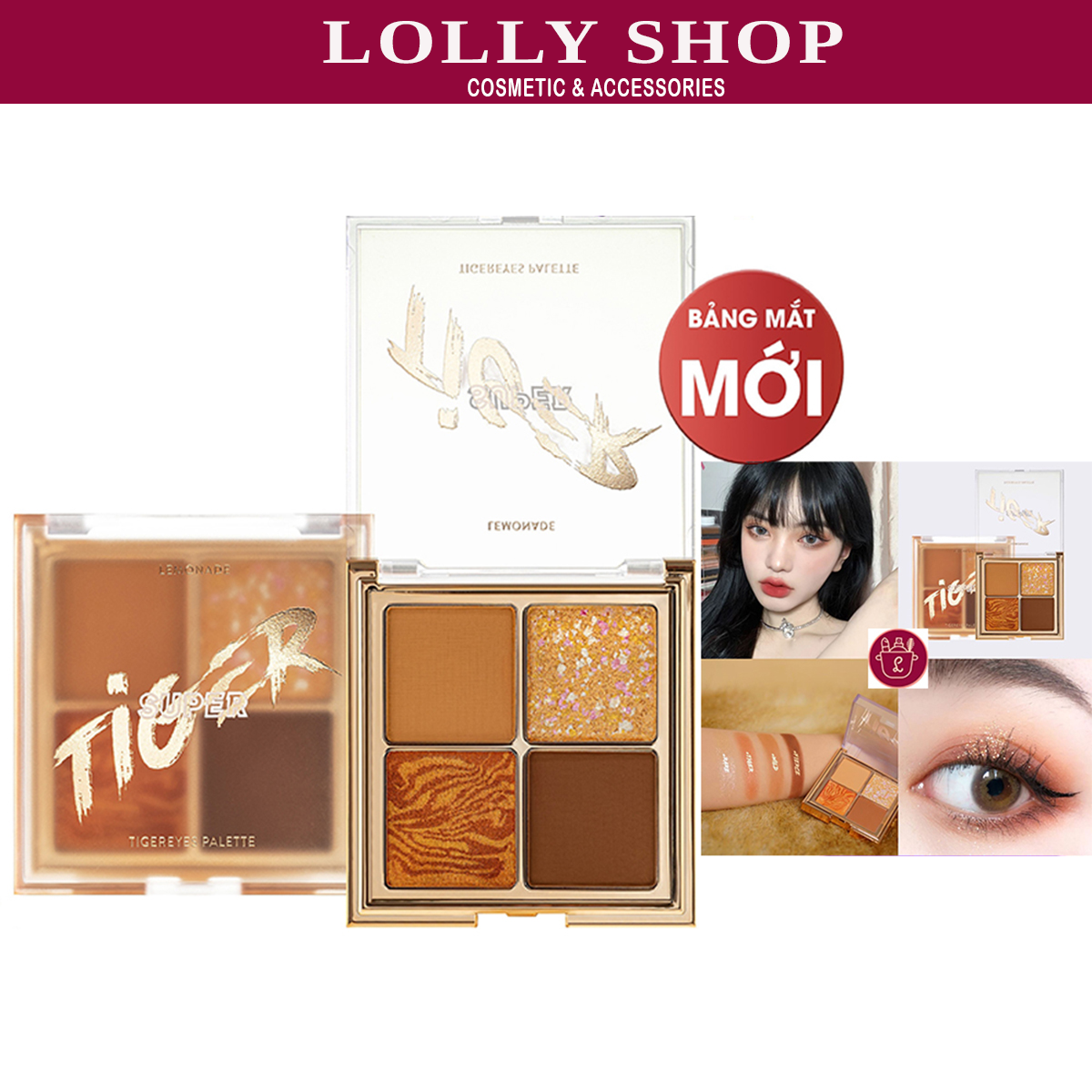 Bảng Mắt Lemonade Super Tiger 4 Ô