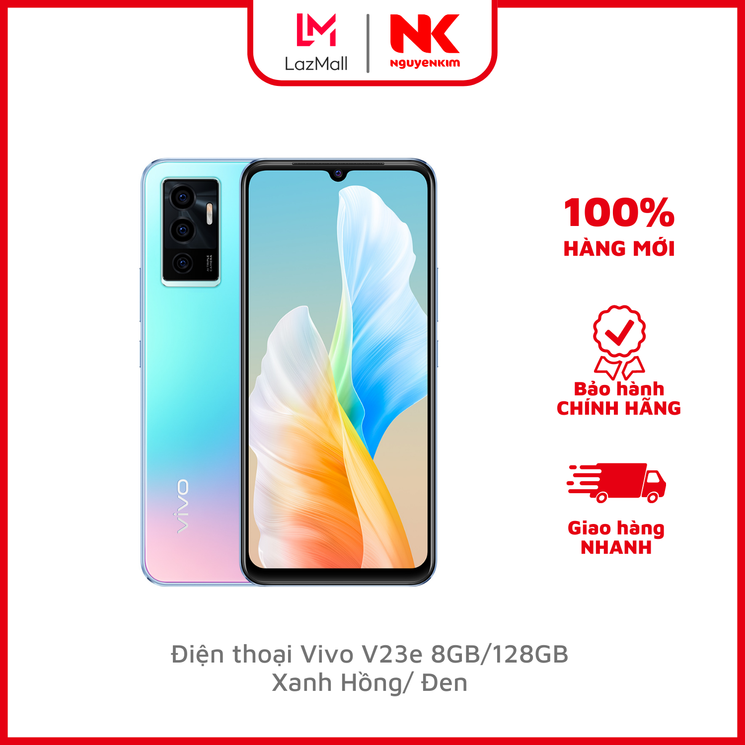 Điện thoại vivo v23e 8gb/128gb