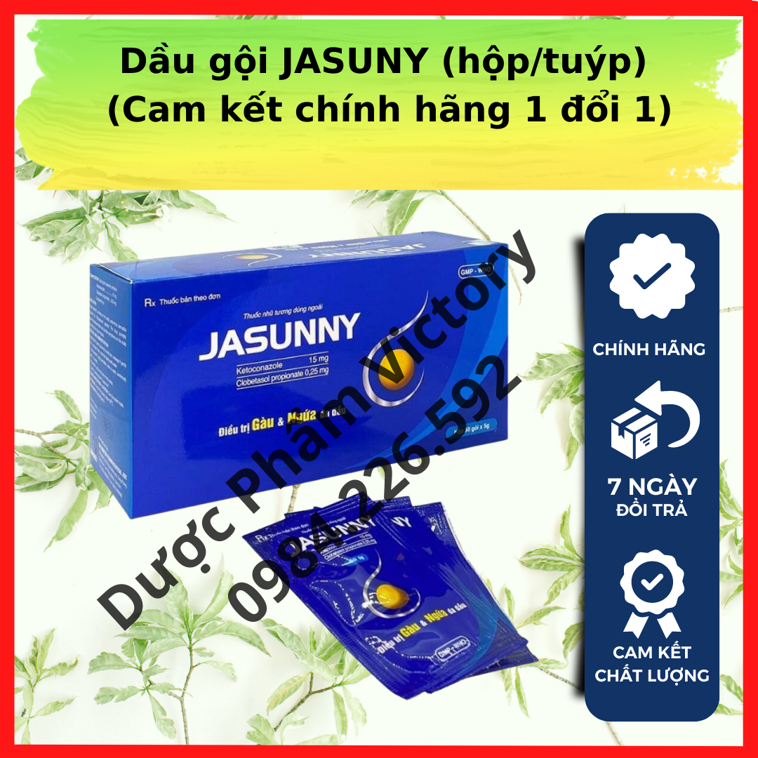Dầu gội jasuny cam kết chính hãng 1 đổi 1