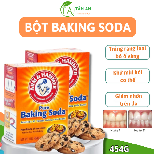 Baking soda đa công dụng bột nở baking soda khử mùi Backing soda Làm sạch