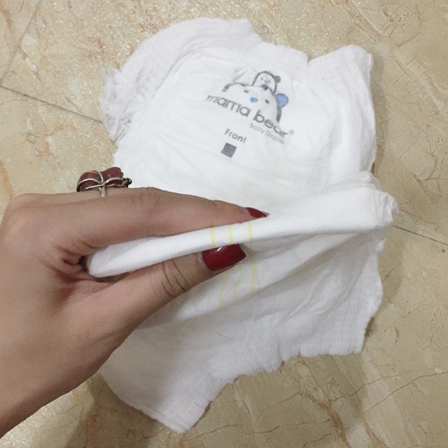 Bỉm quần Mamabear cao cấp siêu thấm khô thoáng 2 bịch 100 miếng bỉm MAMA BEAR