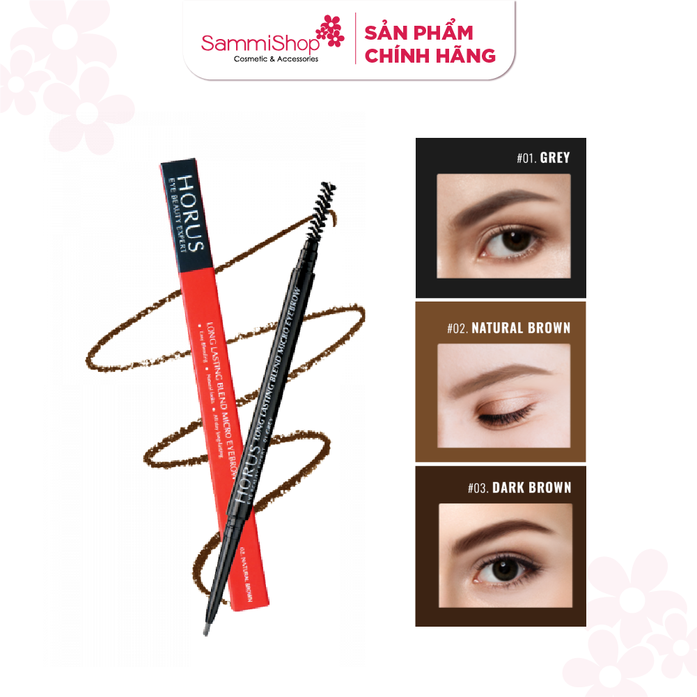 Horus Chì mày Eye Beauty Expert Long Lasting Blend Micro Eyebrow