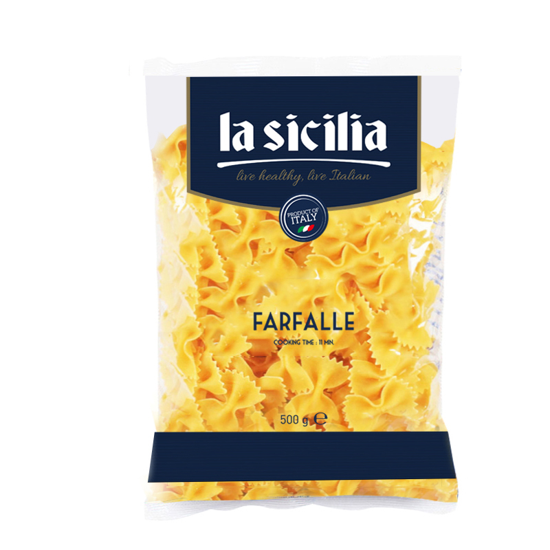 Nui Nơ (Farfalle Pasta) La Sicilia - Italia - 500g