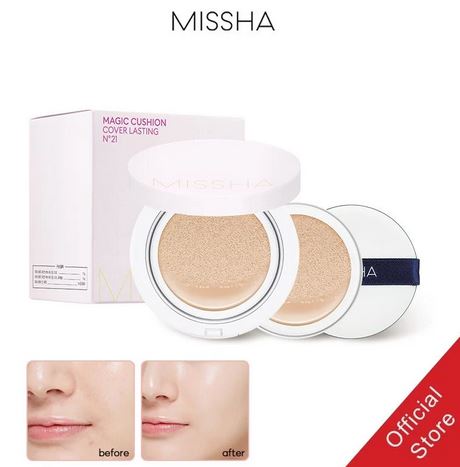 Phấn Nước Dưỡng Ẩm Missha Magic Cushion Moist Up SPF50+ Pa +++ 15g