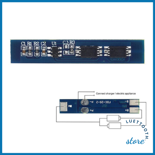Mạch sạc pin lithium li-ion 2s 7.4v 5a