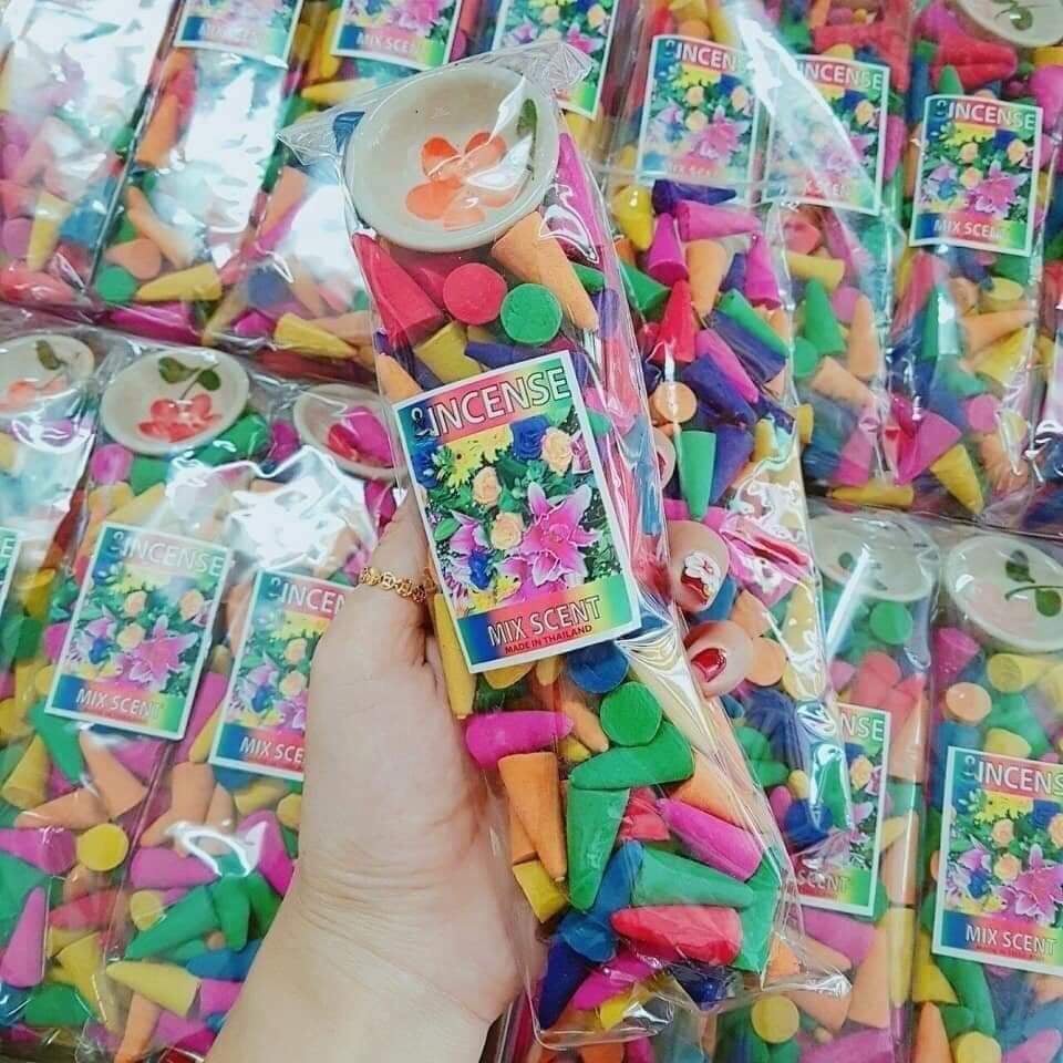 Trầm Hương Thái Lan (Gói 100 nụ kèm chén)