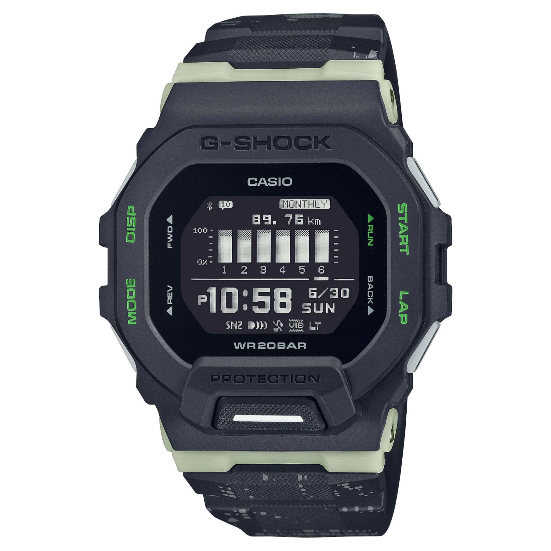 Đồng hồ Nam CASIO G-SHOCK GBD-200LM-1 Hàng chính hãng