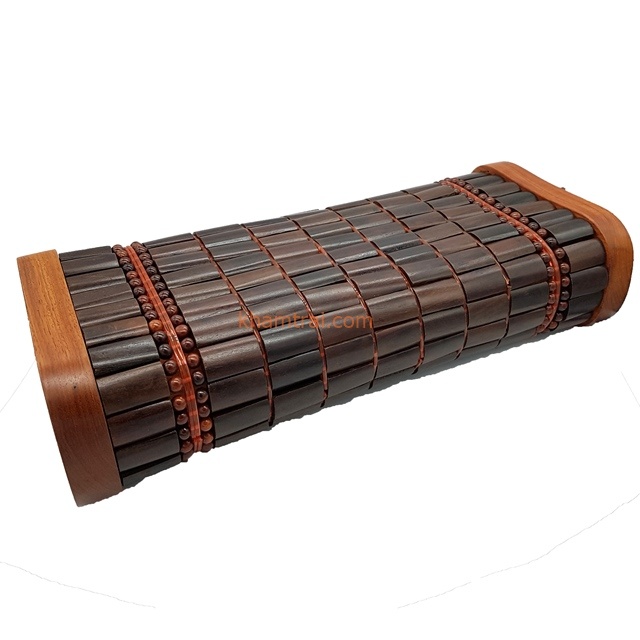 Gối gỗ trắc - gỗ bách xanh cao cấp loại lớn