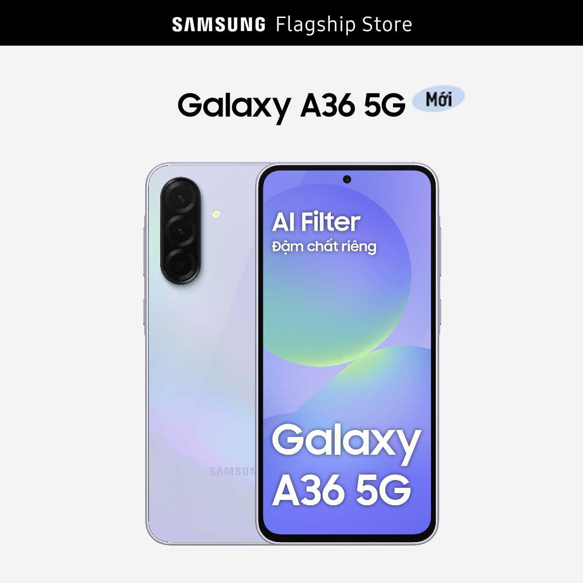 Điện thoại Samsung Galaxy A36 5G, Màn Hình FHD 6.7”, Mặt lưng kính, AI-My Filter, Chip Snapdragon 6 Gen 3, Sạc 45W - 2