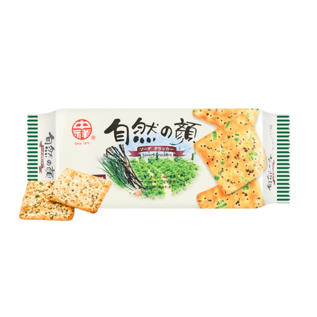 COMBO 2 Bánh Quy Lạt Rong Biển, Seaweed Crackers 140g