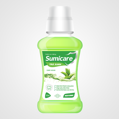Nước súc miệng Sumicare 500ml (bạc hà/ trà xanh)