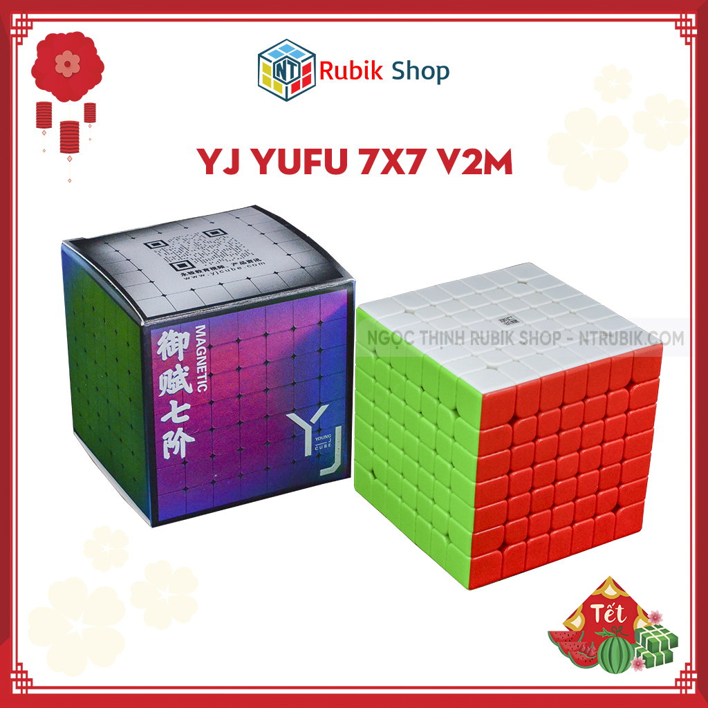Rubik 7x7 yongjun yufu yj v2m rubik 7 tầng có nam châm