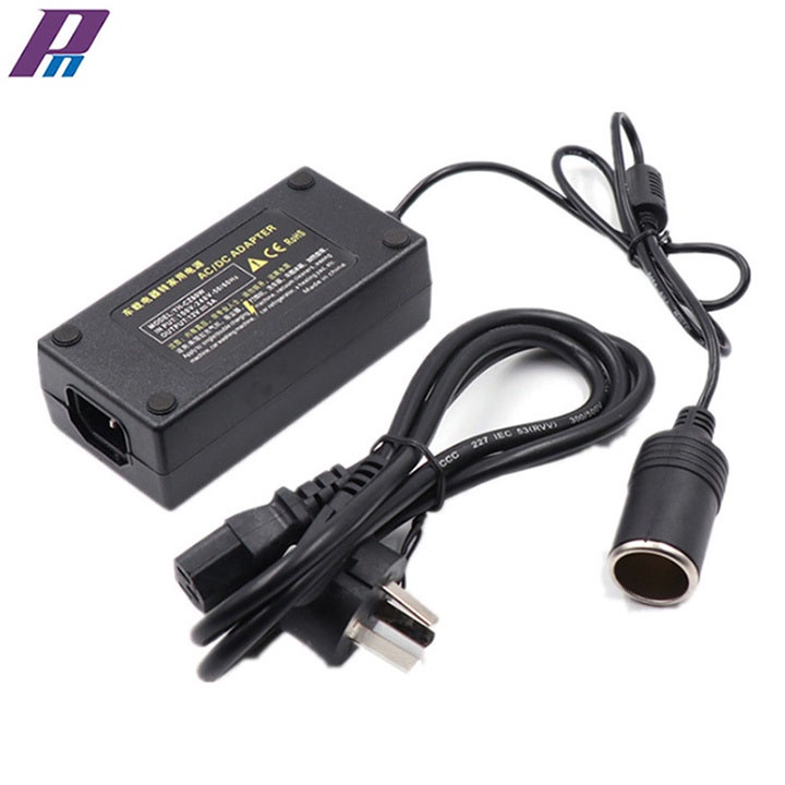 Bộ chuyển đổi nguồn điện 220v sang 12v sử dụng cho máy hút bụi ô tô 217