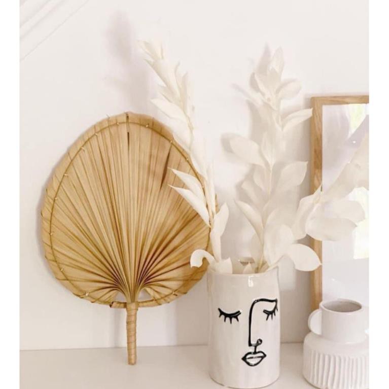 Quạt lá cọ size 30cm