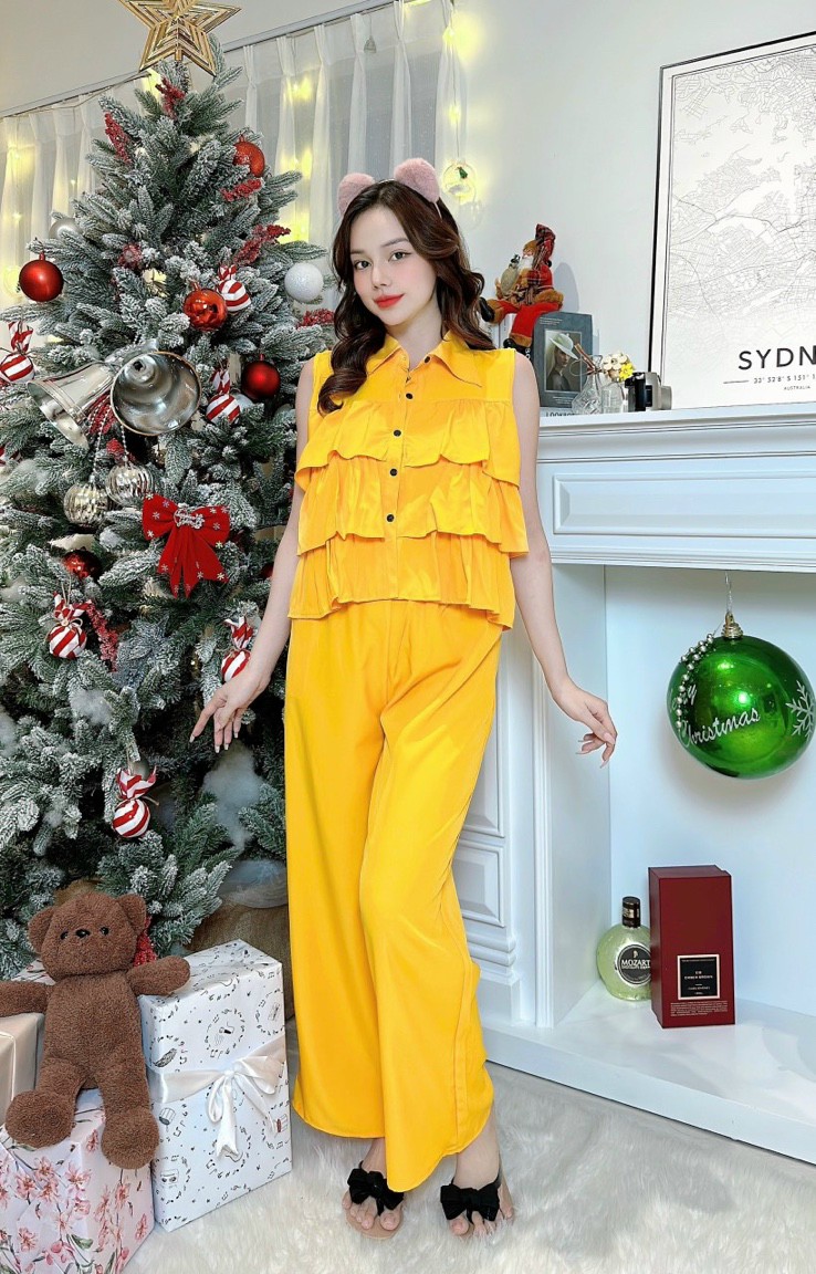 SET BỘ NỮ CÔNG SỞ NỮ PHONG CÁCH HÀN QUỐC SANG CHẢNH