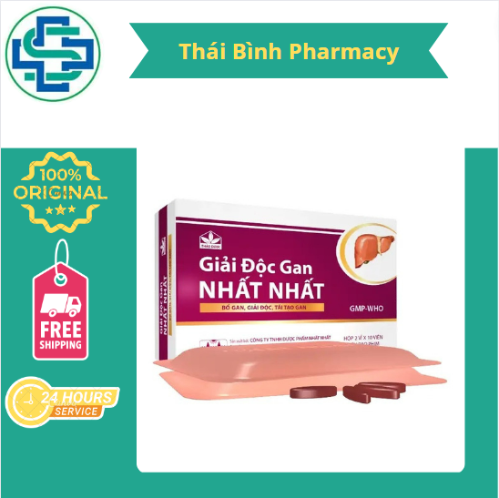 Giải độc gan Nhất Nhất TONKA - Bổ gan, giải độc tái tạo tế bào gan