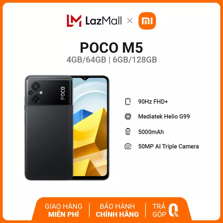 Điện thoại poco m5 6gb/128gb