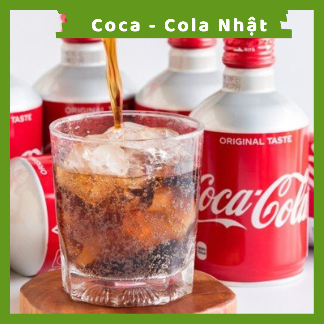 Nước ngọt có ga coca-cola nhật bản - bách hoá nhà bắp