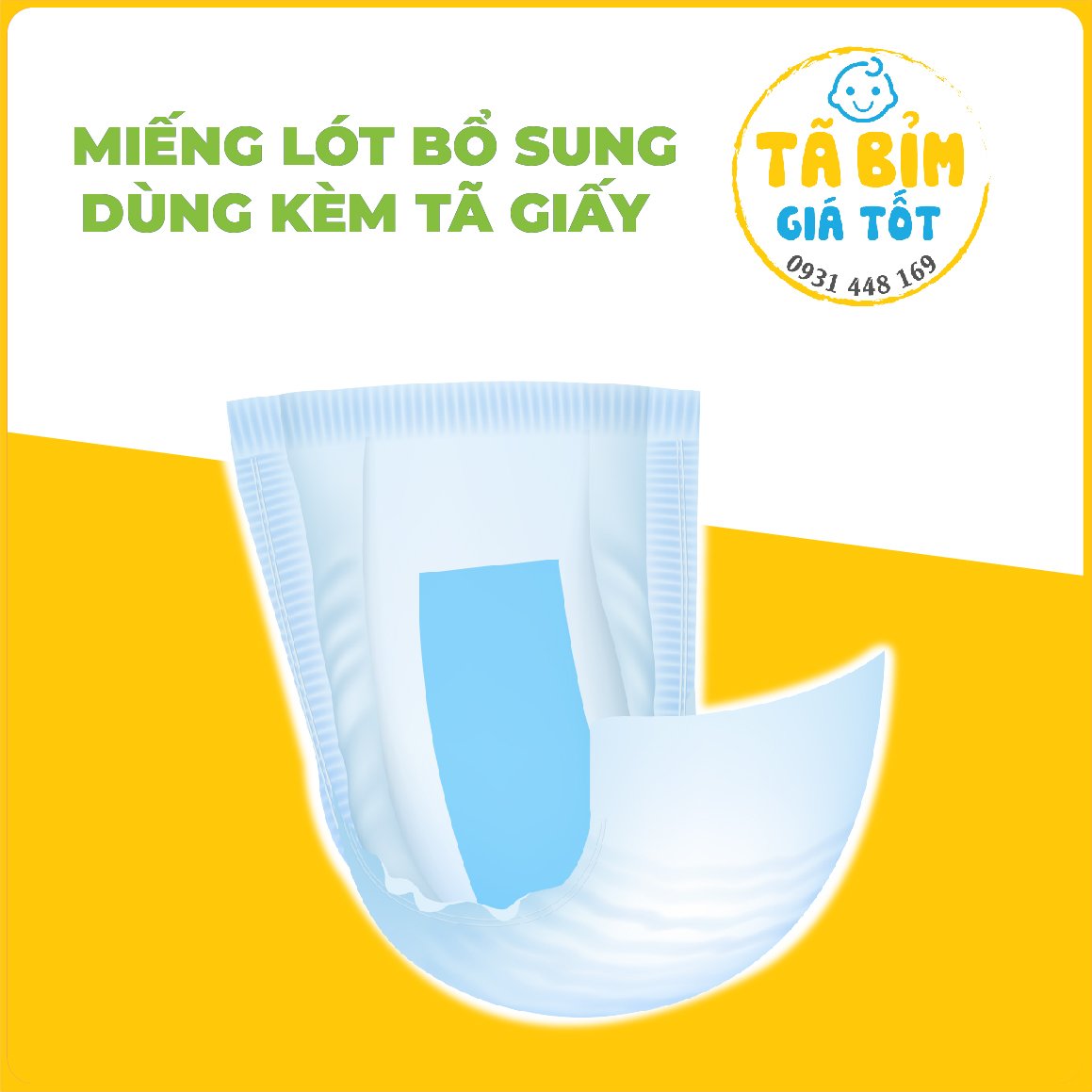 1 Miếng Lót Bổ Sung Canny dùng kèm Tã Quần Người Lớn siêu tiết kiệm