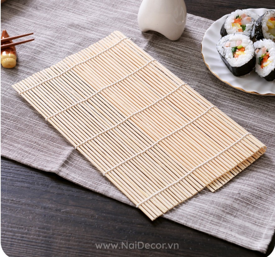 Mành Tre Cuốn kimbab/SuShi Hàn Quốc