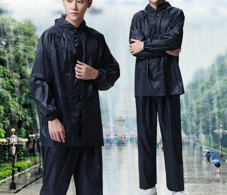 [HCM]【like-】Áo mưa quần áo mưa phù hợp，Áo mưa，XXXL，Chỉ mưa