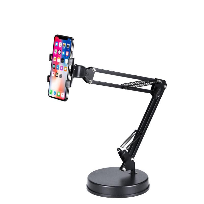 Giá đỡ và kẹp điện thoại Smartphone để bàn - Giá đỡ Livestream - Giá đỡ điện thoại thông minh có thể điều chỉnh
