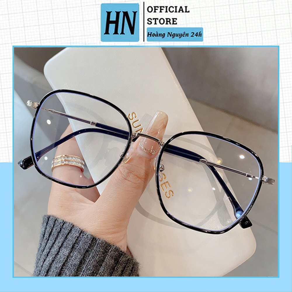 Mắt kính gọng cận thời trang 674 phong cách ulzzang hàn quốc