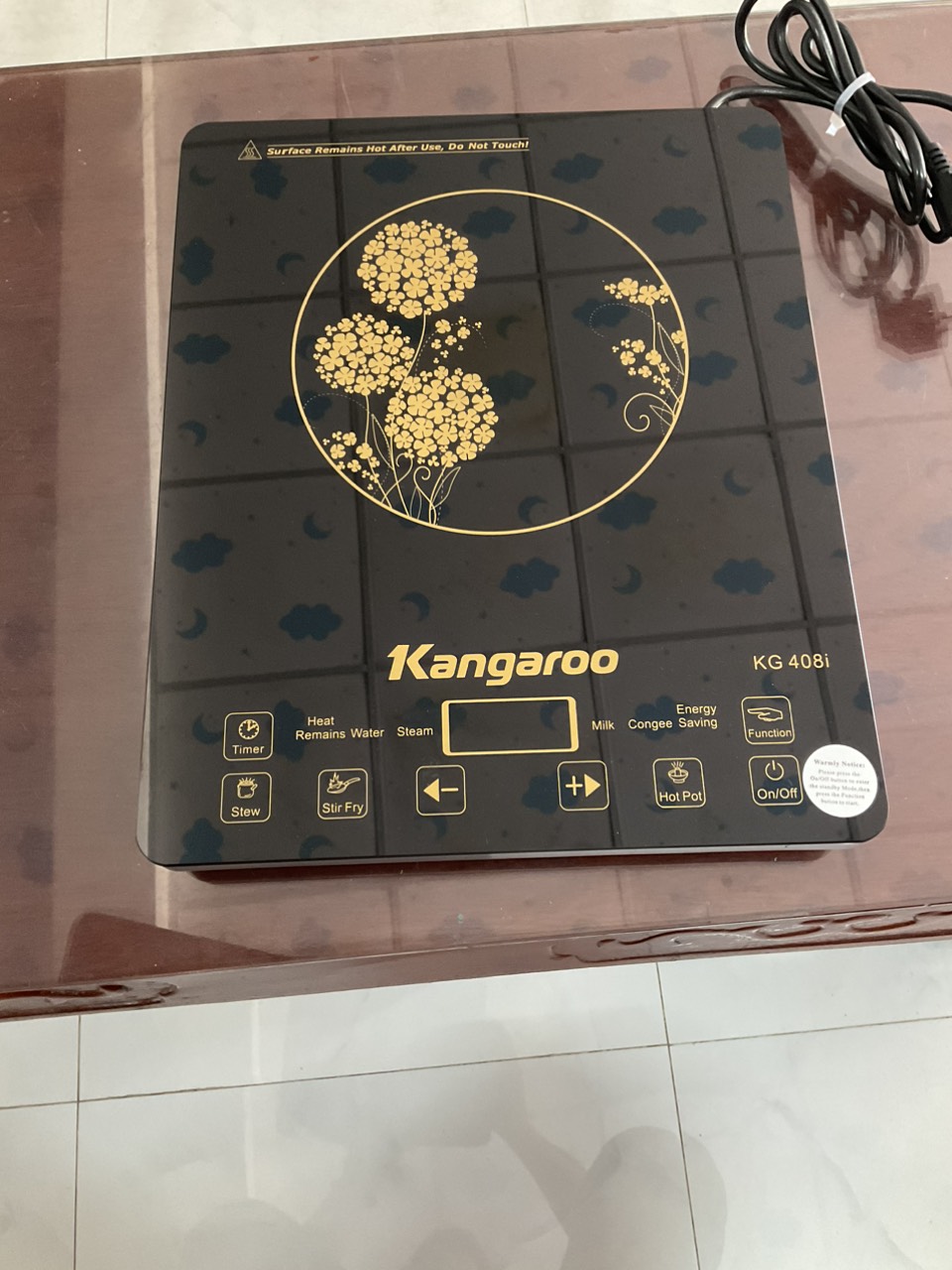 Bếp từ Kangaroo KG408I - Hàng trưng bày